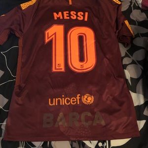 Messi XL soccer jersey
